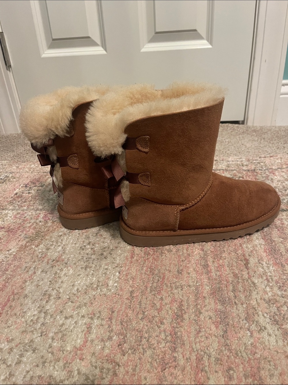 UGG Shearling-Lined Footwear - Cream